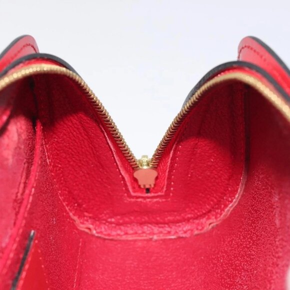 LOUIS VUITTON Epi Dauphine PM Pouch Castilian Red - Picture 13 of 15